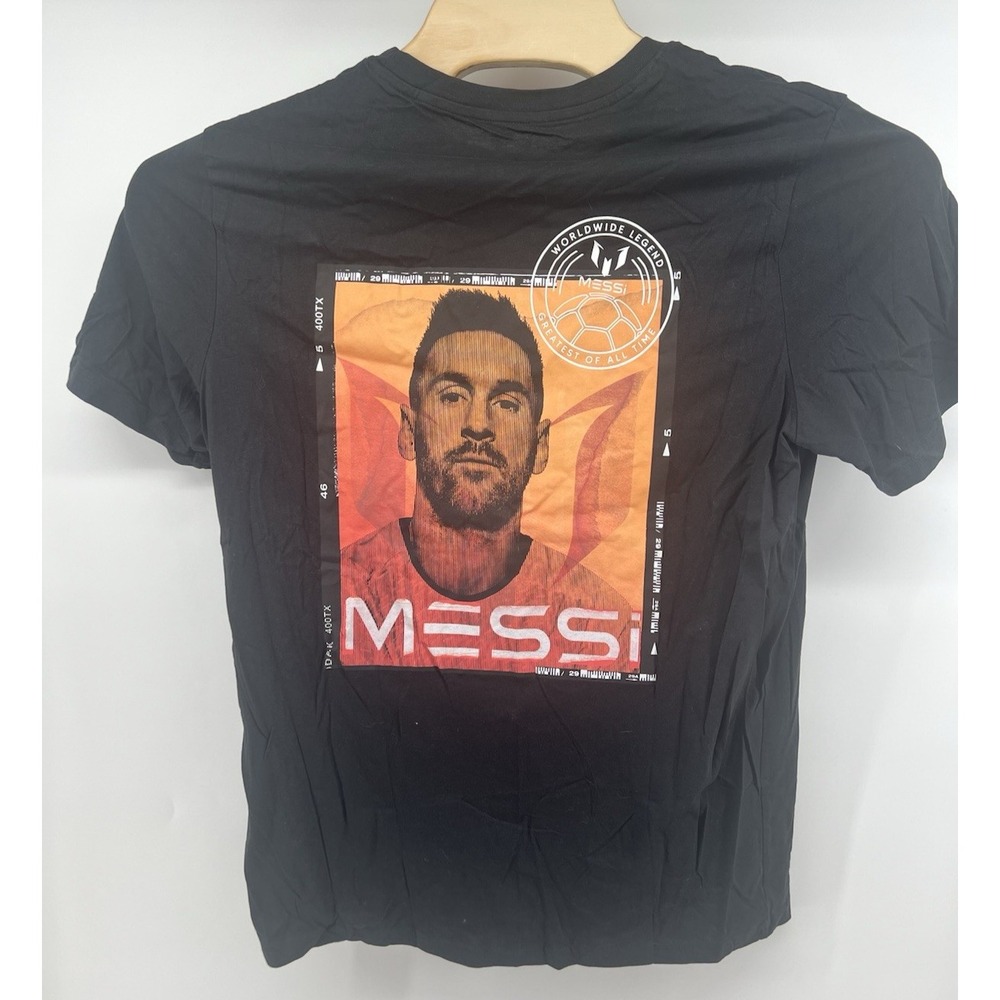 Lionel Messi Kids T Shirt XL Short Sleeved Double Sided Soccer Futbol Argentina